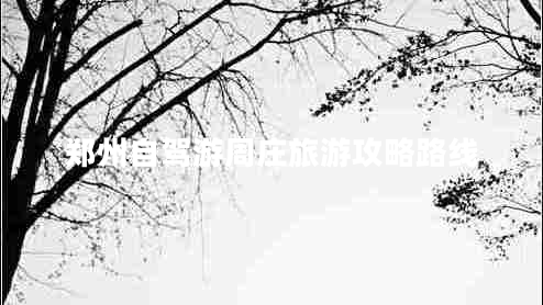 鄭州自駕游周莊旅游攻略路線(xiàn)
