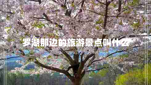 羅湖那邊的旅游景點叫什么