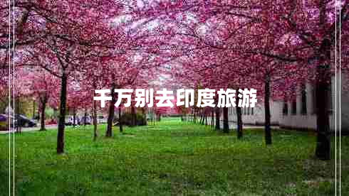 千萬別去印度旅游