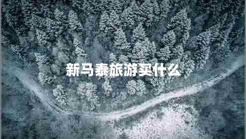 新馬泰旅游買什么