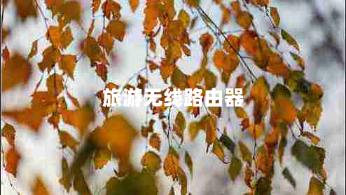 旅游無線路由器
