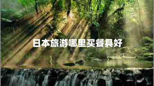 日本旅游哪里買餐具好