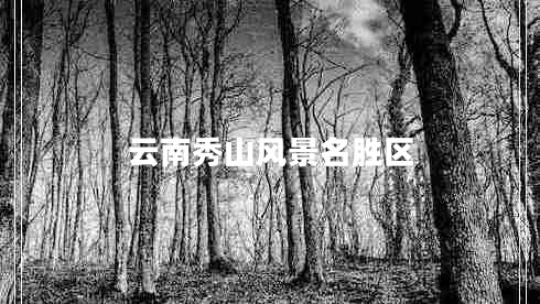 云南秀山風(fēng)景名勝區(qū)