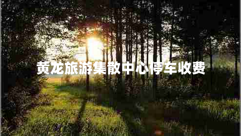 黃龍旅游集散中心停車收費