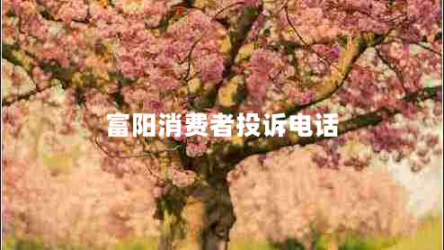 富陽(yáng)消費者投訴電話(huà)