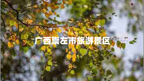 廣西崇左市旅游景區