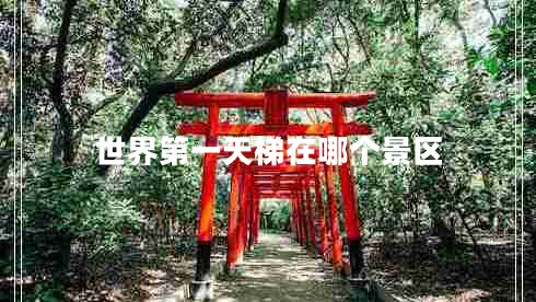 世界第一天梯在哪個景區(qū)