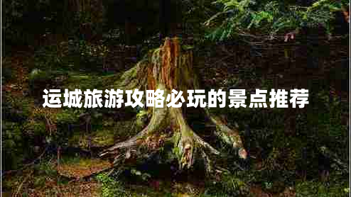 運城旅游攻略必玩的景點推薦
