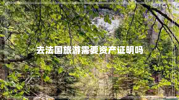 去法國(guó)旅游需要資產(chǎn)證明嗎