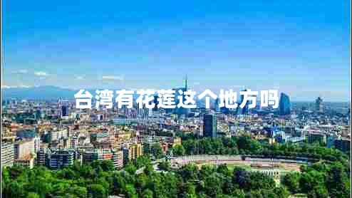臺(tái)灣有花蓮這個(gè)地方嗎