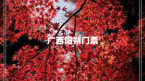 廣西陽朔門票