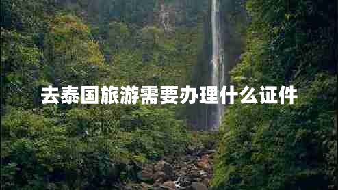 去泰國旅游需要辦理什么證件