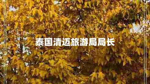 泰國清邁旅游局局長(cháng)