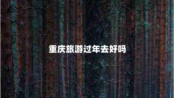 重慶旅游過年去好嗎