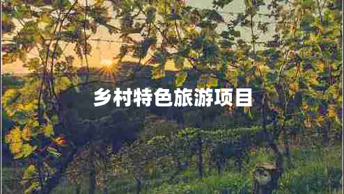 鄉村特色旅游項目