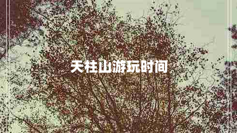 天柱山游玩時間