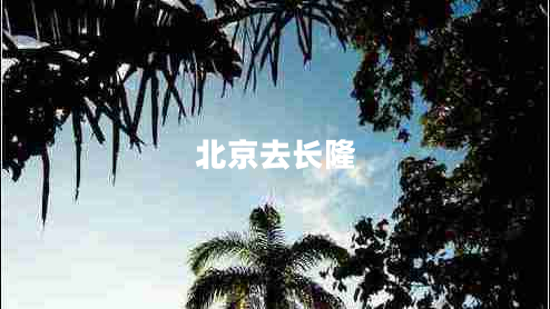 北京去長(zhǎng)隆