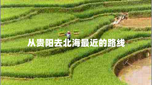 從貴陽去北海最近的路線