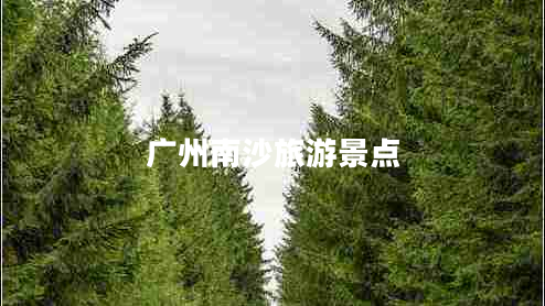 廣州南沙旅游景點