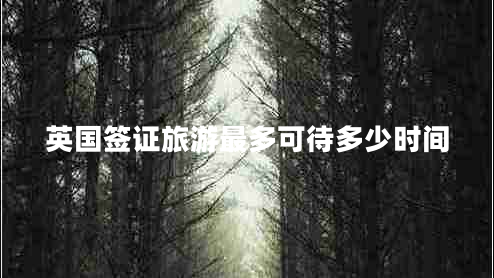 英國簽證旅游最多可待多少時間