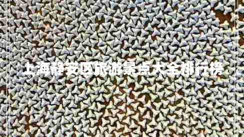 上海靜安區(qū)旅游景點(diǎn)大全排行榜