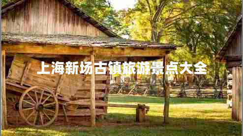 上海新場(chǎng)古鎮(zhèn)旅游景點(diǎn)大全