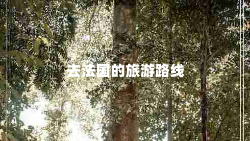 去法國的旅游路線(xiàn)