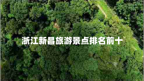 浙江新昌旅游景點(diǎn)排名前十