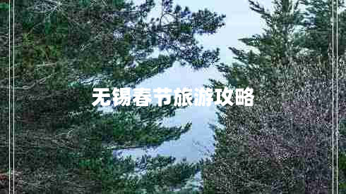 無(wú)錫春節(jié)旅游攻略