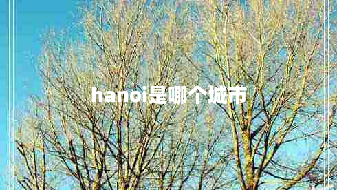 hanoi是哪個城市