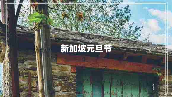 新加坡元旦節