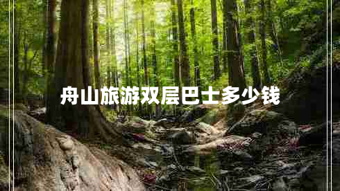 舟山旅游雙層巴士多少錢(qián)