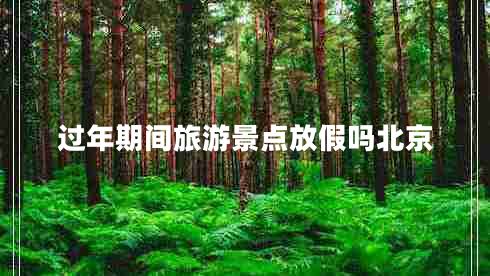 過年期間旅游景點放假嗎北京