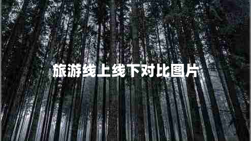 旅游線上線下對比圖片