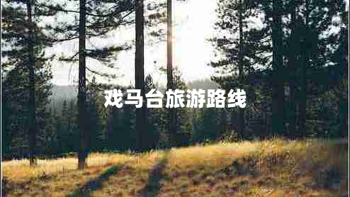 戲馬臺旅游路線(xiàn)