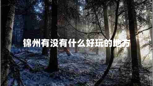 錦州有沒(méi)有什么好玩的地方