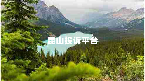 昆山投訴平臺