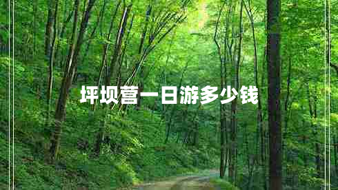 坪壩營(yíng)一日游多少錢(qián)