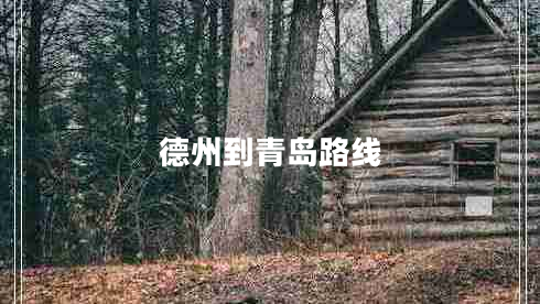 德州到青島路線(xiàn)