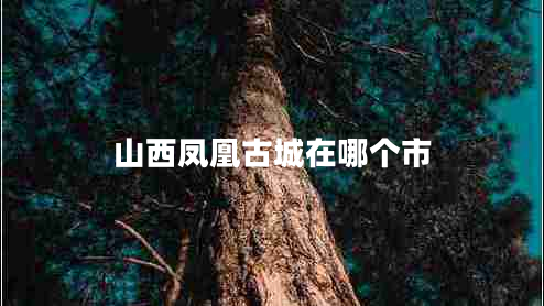 山西鳳凰古城在哪個市