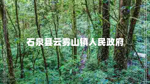 石泉縣云霧山鎮人民政府
