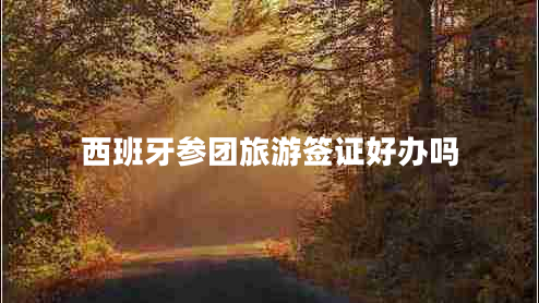西班牙參團(tuán)旅游簽證好辦嗎