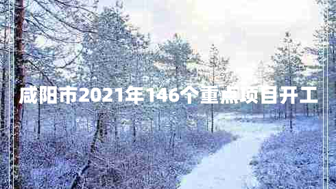 咸陽(yáng)市2021年146個(gè)重點(diǎn)項(xiàng)目開(kāi)工