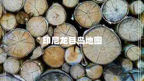 印尼龍目島地圖