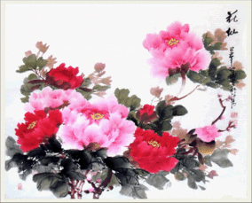 詩句,牡丹