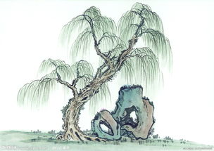 柳樹精神的古詩句