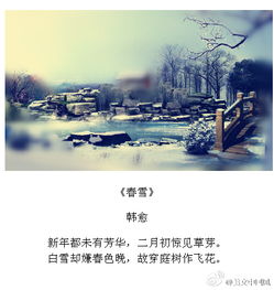 我想搜索關(guān)于下雪的詩(shī)句