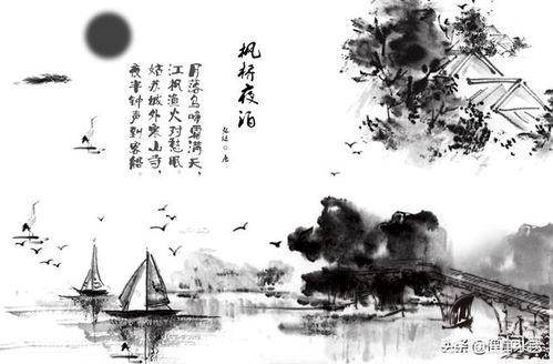 張繼寫(xiě)的關(guān)于寒山寺的詩(shī)句