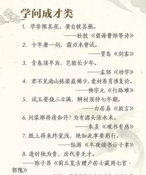 經(jīng)典作文應用古詩(shī)句