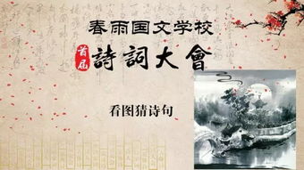 詩(shī)歌大會(huì)關(guān)于雨的詩(shī)句